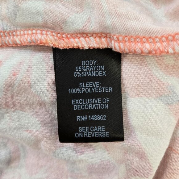 Torrid Super Soft Floral Peplum Top Size Torrid 2/2X - Picture 6 of 6